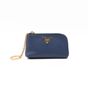 Prada Saffiano Leather Key Holder